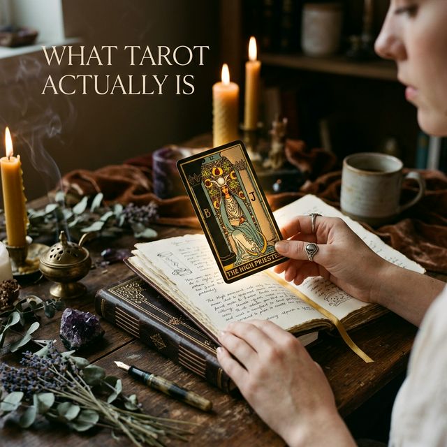 What Tarot Actually Is — and What It Isn't